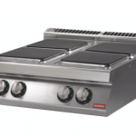 Cucina elettrica, 4 piastre, versione top