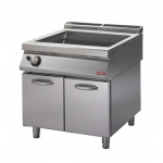 Bagnomaria gas, capacità 2 bacinelle GN 1/1 + 2 bacinelle GN 1/3, su vano con porte