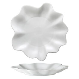 Piatto piatto in porcellana mod. FLOR MISTICA  PRESENTAZIONE 30 cm cf 4pz